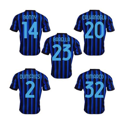 Inter replica maglia home kit | 8 anni | scegli il giocatore