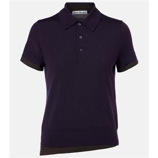 Acne Studios polo in lana