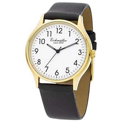Eichmüller EM-9024-12 - Orologio Da Polso Con Cinturino In Acciaio Inox, Cromato