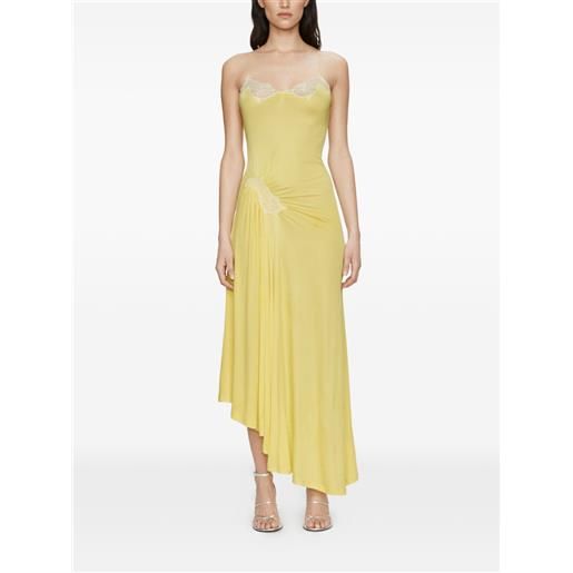 Christopher Esber abito midi delphin - giallo