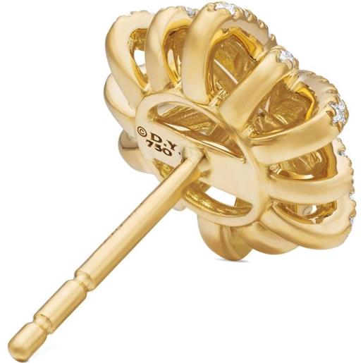 Orecchini Ke Kai PURELEI® (Oro rosa), Orecchini da donna in acciaio inossidabile, Gioielli da donna durevoli, Orecchini creoli ideali come regalo, 42 mm di diametro (Oro rosa