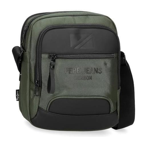 GSenhui Borsa a tracolla da donna in pelle PU, colore nero