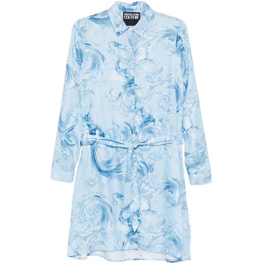 Versace Jeans Couture abito corto - blu