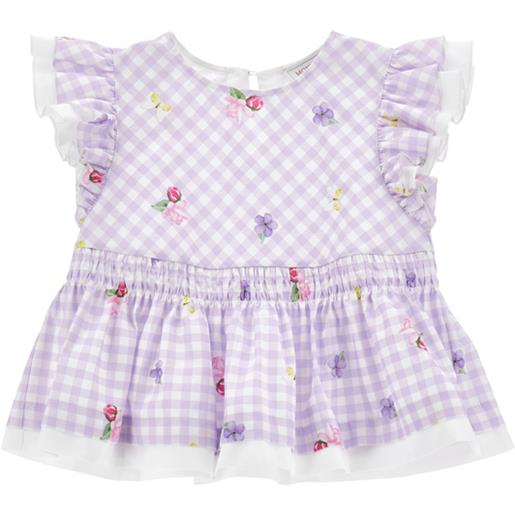 Monnalisa blusa con stampa floreale