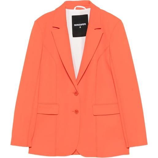Patrizia Pepe blazer con tasche - arancione