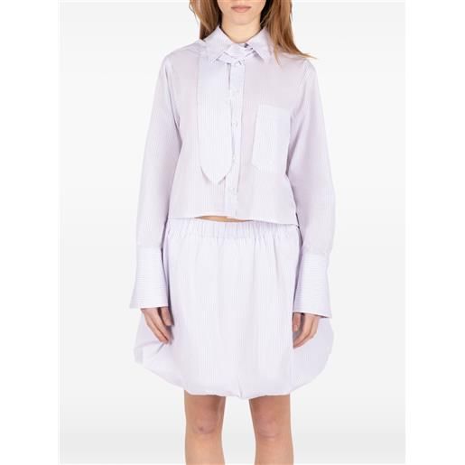 Société Anonyme camicia a righe - bianco