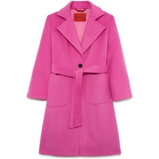 MAX&Co. Kids trench con cintura - rosa