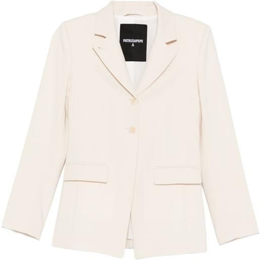 Patrizia Pepe blazer sartoriale aderente - toni neutri