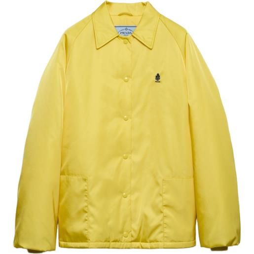 Prada re-nylon blouson jacket - giallo