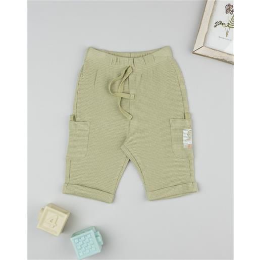 Prénatal pantaloni bimbo verdi waffle dino