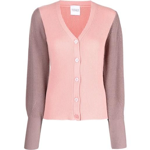 Madeleine Thompson cardigan pavo - rosa