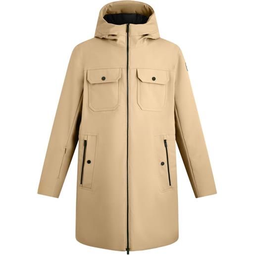 Fusalp cappotto con cappuccio e tasche - toni neutri