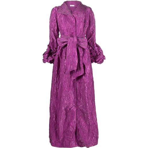 Baruni abito lungo hypnotize con cintura - viola