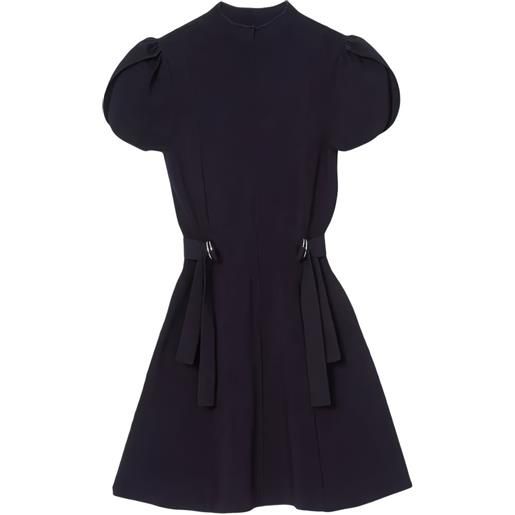 3.1 Phillip Lim abito con maniche a palloncino e cintura - blu