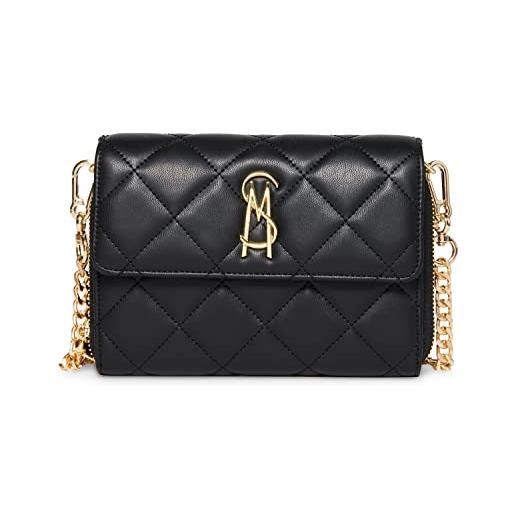 Steve Madden carina-portafoglio crossbody, borsa a tracolla donna, nero, einheitsgröße