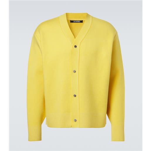 Jacquemus cardigan doppio in misto lana