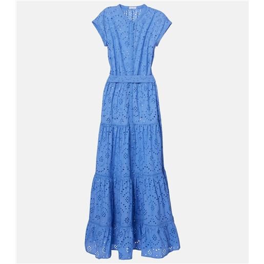 Poupette St Barth abito chemisier kora in cotone