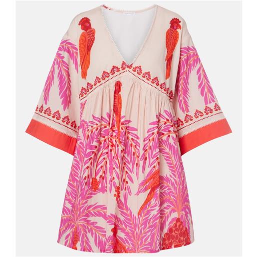 Poupette St Barth abito corto mahault in cotone