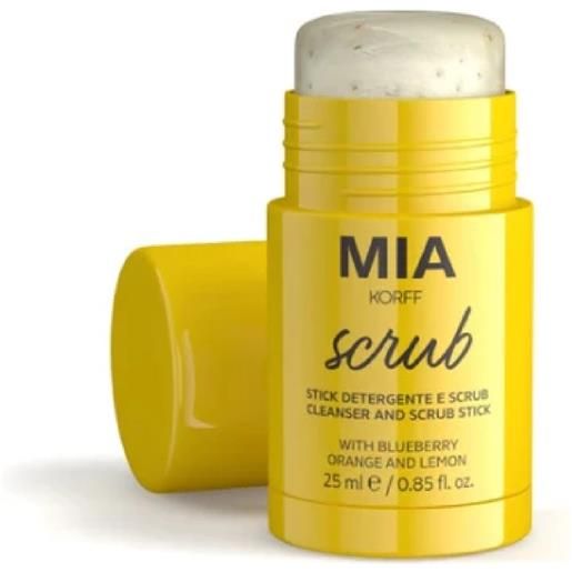 Korff mia stick detergente scrub esfoliante e purificante