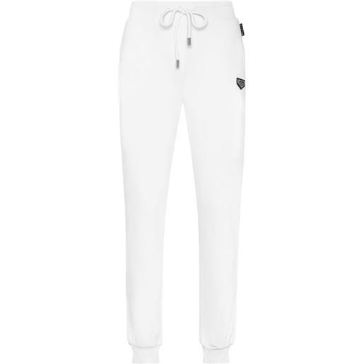 Philipp Plein pantaloni sportivi iconic plein - bianco