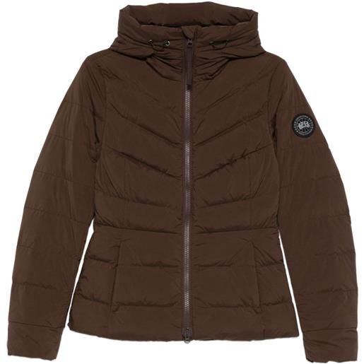 Canada Goose piumino clair con cappuccio - marrone