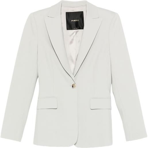 PINKO blazer con tasca - grigio