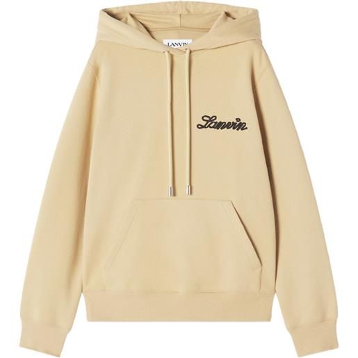 Lanvin felpa con cappuccio - toni neutri