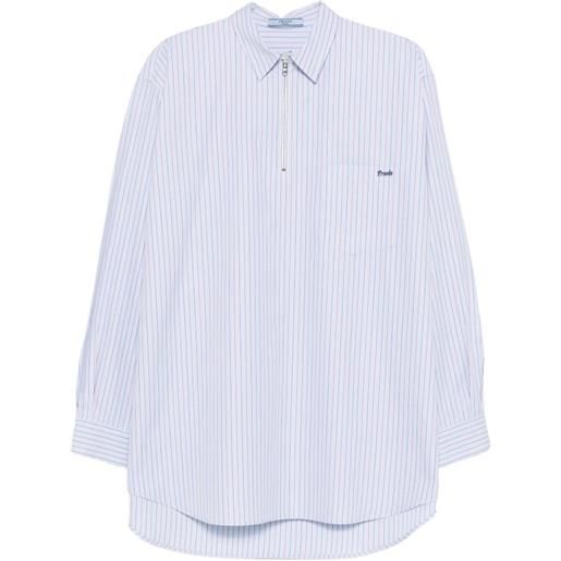 Prada polo a righe - blu
