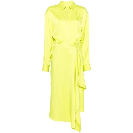 MSGM abito midi - verde