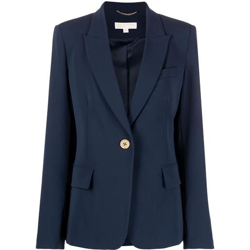 Michael Michael Kors blazer doppiopetto sartoriale - blu