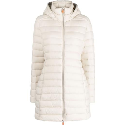 Save The Duck piumino carl con cappuccio - toni neutri