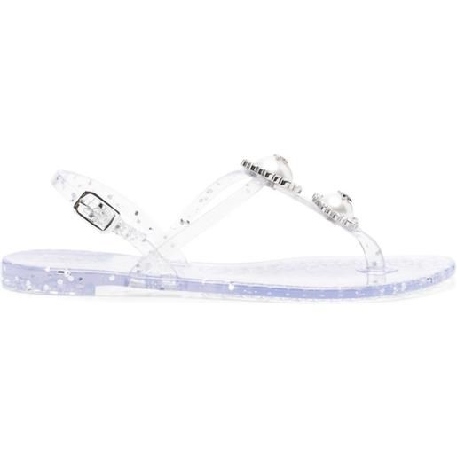 Casadei sandali con decorazione - bianco