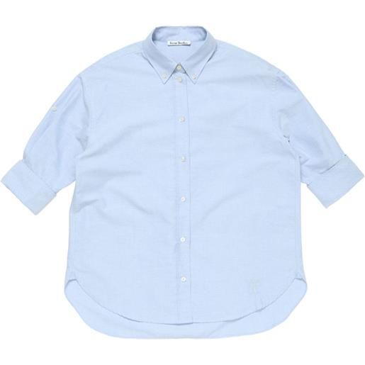 Acne Studios camicia con colletto button-down - blu