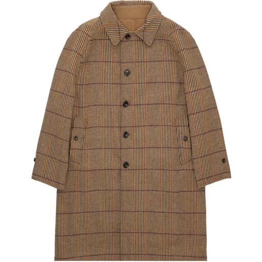 Fortela cappotto reversibile stanford - marrone