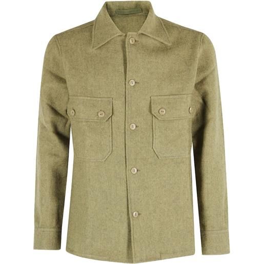 Fortela giacca-camicia con tasca - verde