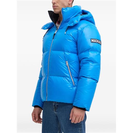 Mackage giacca kent-z con cappuccio - blu