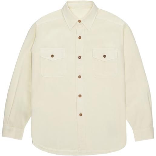 Fortela giacca-camicia con tasche - toni neutri