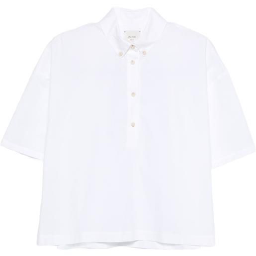Alysi camicia con bottoni - bianco