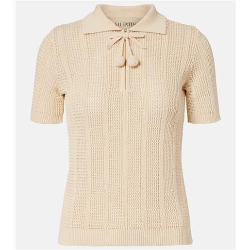 Valentino polo in cotone