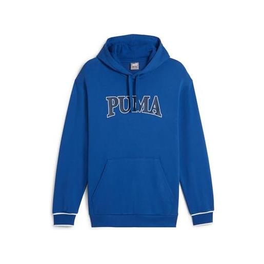 PUMA felpa con cappuccio squadra tr sudore, glassa al cobalto, s unisex-adulto