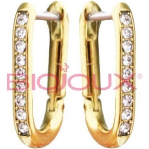 Elli Orecchini A Cerchio Oro | Modello Creoli Attorcigliati Organici | Gioielli Di Moda Per Donne | Regalo Con Sacchetto