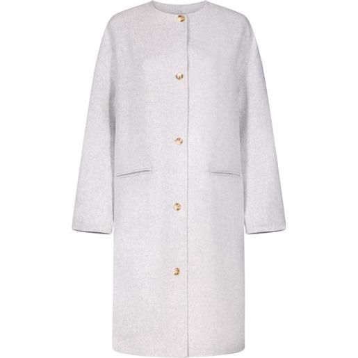 Loulou cappotto monopetto kerry - toni neutri