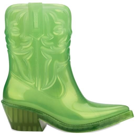 Melissa stivali a punta stile cowboy - bianco