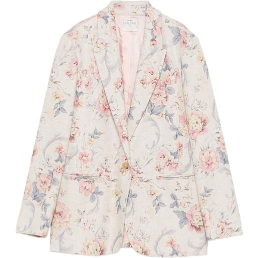 Forte Forte blazer con bottone - toni neutri