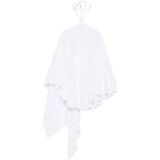Jacquemus abito corto the triangle - bianco