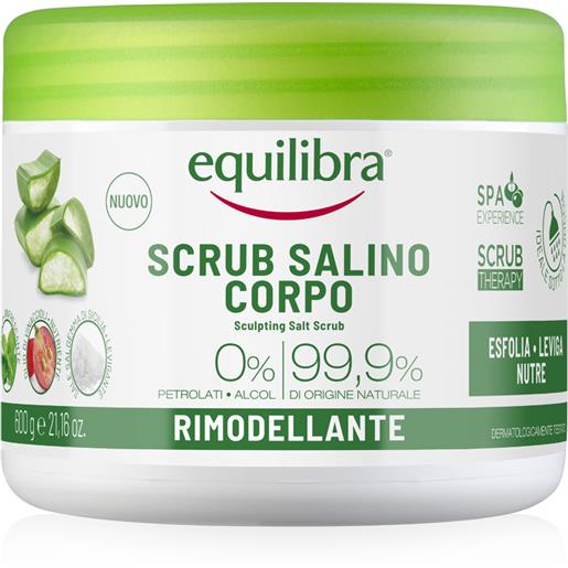 Equilibra scrub salino rimodellante 600 g