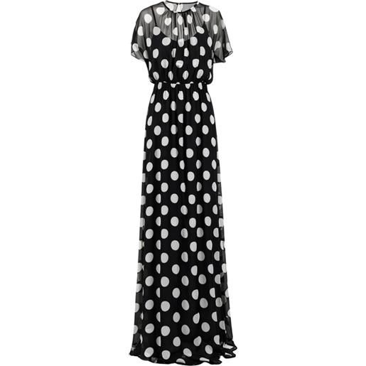 Max Mara Studio abito lungo in chiffon