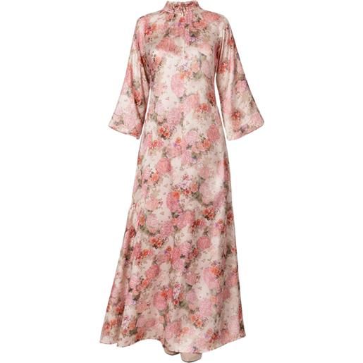 Max Mara Studio abito floreale in seta