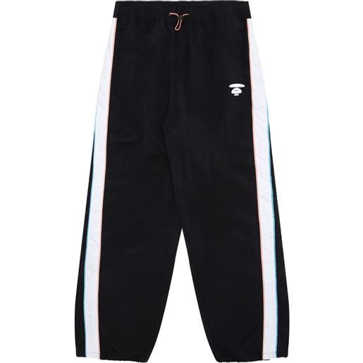A BATHING APE® pantaloni milo con ricamo - nero