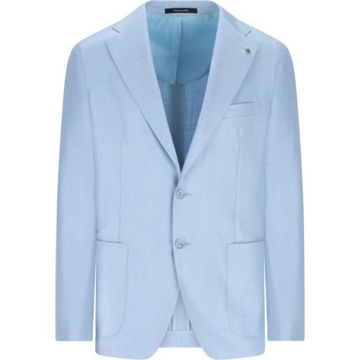 Tagliatore giacca con due bottoni - blu